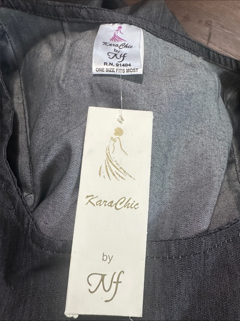 KaraChic Ruffle Sleeve Long Pocket Dress - Picture 4 of 5